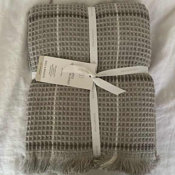 Boll & Branch Other - Boll & Branch Waffle Throw Blanket